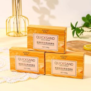 【buy 1 Take 2】Essential Oil Mite Removal Soap Handmade Long-lasting Fragrance Cleansing Soap Whitening & Moisturizing