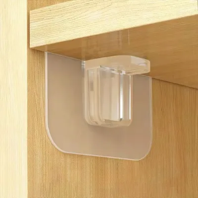 4 CÁI--Miếng Dán Kê vách ngăn tủ quần áo nhiều lớp dán liền mạch tấm hỗ trợ kệ không đục khoan tường-ESTLA