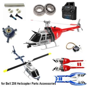 MAELIN ERA C138 1:36 Simulation RC Bell 206 Helicopter Multistyles Plastic Bearing Assembly Servo Pressure Bracket Assembly