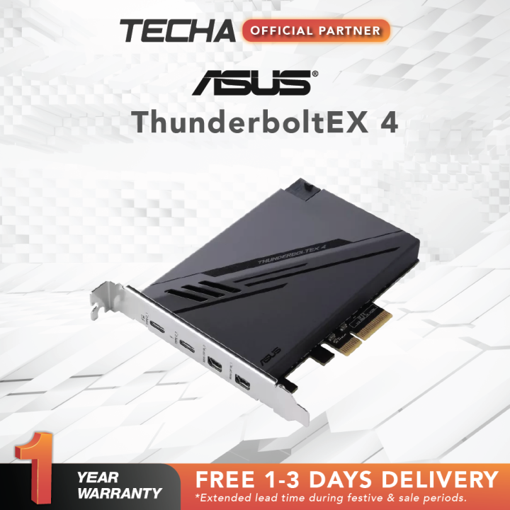 新品未使用 ASUS ThunderboltEX4 PCIe 拡張カード Amazon | ASUSTek 拡張カード ThunderboltEX 4 デュアル