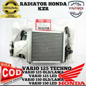 ASLI ORIGINAL RADIATOR PLUS TUTUP HONDA AHM KZR VARIO 125 150 OLD LAMA NEW