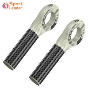 【New Arrival】 ENLEE Small Auxiliary Handlebar Multi Angle Adjustment Carbon Fibre Bike Grip Bar End Handle Cycling Fatigue Relief