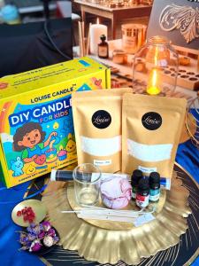 Louise Candle DIY Candle Making Kit for Kids - Fun & Educational Candle Crafting Set for Home or Classroom Activities