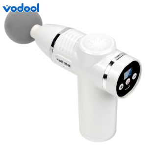 Electric Muscle Massager 32 Speeds LCD Display Mini Massage W/ 12 Replacement Heads for Back Neck Shoulders & Body