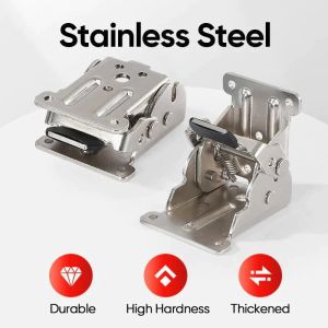 Self Lock Folding Hinges For Table 90 Degree Bed Table Chair Hinge Heavy Duty Folding Hinge