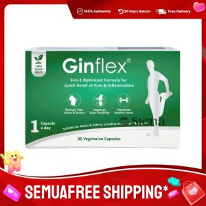 【HQ-READY STOCK 】 Ginflex Capsules 30s | Support Joint & Muscular Pain Quick Pain Relief Arthritis | Ultravite /Glucosamine