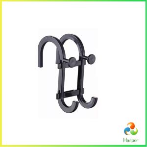 Harper ตะขออเนกประสงค์ ที่วางโทรศัพท์มือถือ ที่แขวนผ้าเช็ดตัว ไม่ต้องเจาะผนัง ตะขอ 1 ชิ้น Hooks