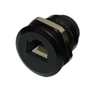 Rj12 6P6C điện thoại jack cắm hai cổng ren bảng gắn cài đặt cho điện thoại Modem fax hệ thống liên lạc