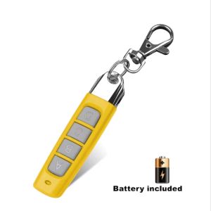 LIWU Auto Copy Remote Control 433MHZ Wireless Garage Gate Door Opener Universal Cloning Code Car Key Copy Remote Controller Remote Control Duplicator