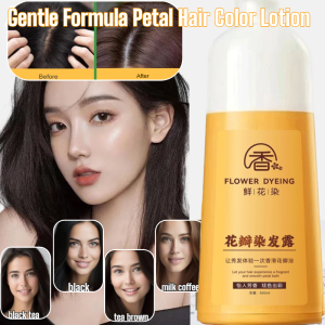 Gentle Formula Hair Color Lotion Petal Can Cover Gray Hair Petal Hair Color Lotion