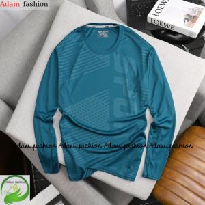 Áo thun nam Dài tay ( dập vân ) áo thun nam dài tay giữ nhiệt chất thun poly lạnh co giản 2 chiều Adam1995@