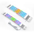 Dây Nguồn Nối Dài Led ARGB Hiệu Ứng Lian-li Chạy Dọc - Đồng Bộ Mainboard / Bộ Hub. 