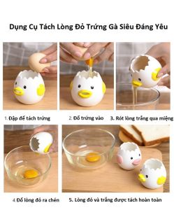 Dụng Cụ Tách Lòng Đỏ Trứng Gà