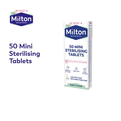MILTON Mini Sterilizing Tablets (50 tablets / box)