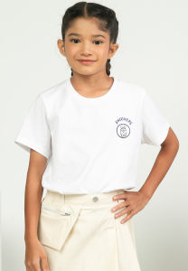 Skechers Girls Urban Outdoor Short Sleeve Tee - SL425G288-0019  Budak Perempuan