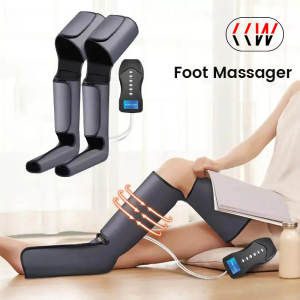 CCW Leg Massager Foot Heating Blood Circulation Air Pressure Massager Muscle Relaxation Lymphatic Drainage Device