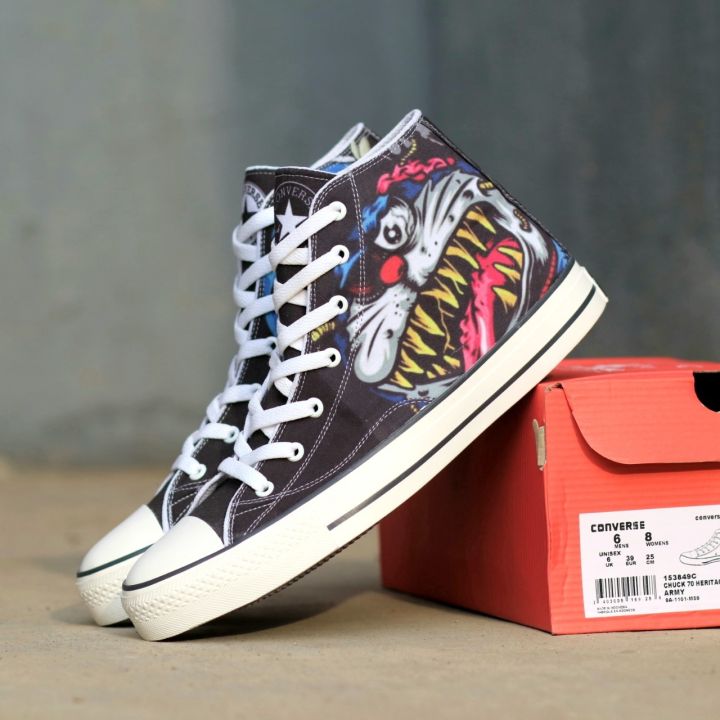SEPATU ALL STAR CONVERSE 70s MOTIF DORAEMON HIGH PREMIUM SEPATU