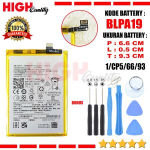Baterai Oppo A38 CPH2579 & A58 4G CPH2577 Battery BLPA19 High Quality