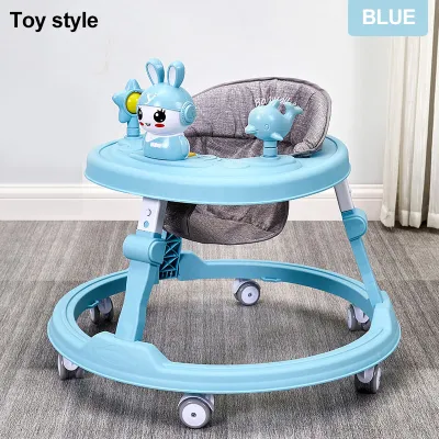 SA Baby Walker Suitable For 6-24 Months Infant Foldable With Music And Handle With Foot Pad