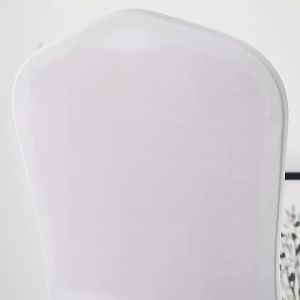 10pcs/50pcs Rose Gold Silver Metallic Spandex Chair Sash Band Knot Elastic Stretch Hotel Party Wedding Chair Bow Tie