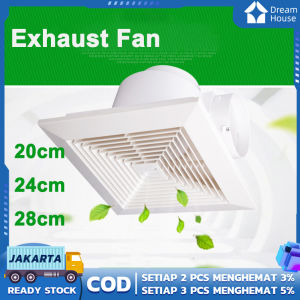 DHT  Exhaust Fan Wall / Dinding Exhaust Ventilating Fan 8" / 10 Inch / 20/24 cm Ceiling Kipas Angin Hexos Fan / Exhaust Fan Dinding