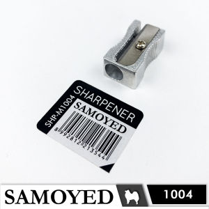 SAMOYED SHP-M Rautan / Serutan Pensil 1 / 2 Lubang / Double / Dual Holes Metal Pencil Sharpener