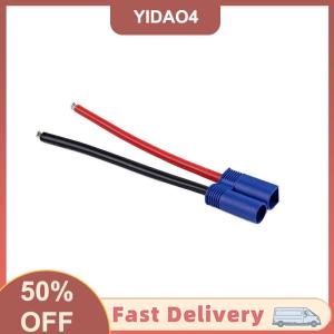 【YIDAO4】 Đầu nối đực ec2 ec3 ec5 Cáp đuôi heo dây silicon Pin Lipo RC