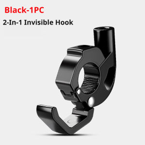 SEAMETAL Handlebar Utility Hook Aluminum Alloy Foldable Design Helmet Bottle Bag Carry Holder