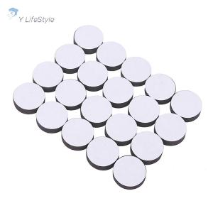 Y LifeStyle แผ่นรองพื้นซับแรงกระแทกลำโพง20ชิ้นแผ่นกันลื่นแผ่นฟองน้ำโฟมสำหรับตั้งโต๊ะลำโพงเดสก์ท็อปแบบมีกาวในตัว