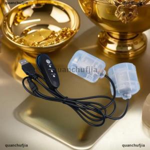 [COD] quanchufjia Low Noise Durable DC 5V 3-Speed USB Massage Motor Dual Single Head Vibrating Massager For Pillow Cushion Waist