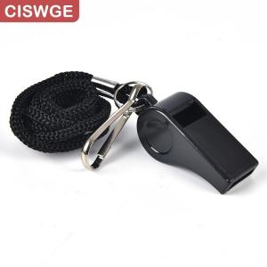 [COD] CISWGE SPORTS Football Soccer Referee Plastic Whistle Lanyard Emergency Loud Sound