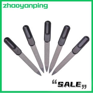 zhaoyanping 5pcs nhựa xử lý kim loại hai mặt móng tay các tập tin DIY làm móng tay móng chân công cụ