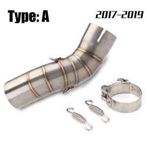 Slip-on Mid Pipe Link for Z900 Exhaust Middle Pipe Tube 2017-2022