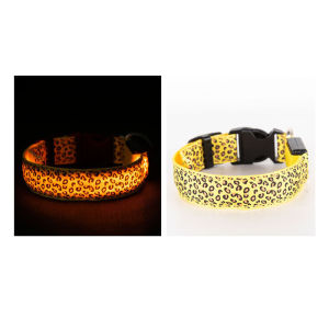 Tali Leher Hewan LED KLD2 Kalung Anjing Kucing Bisa Cas Ulang / LED Pet Collar Rechargeable