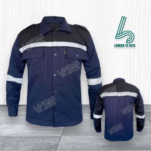 Katelpak Wearpack / Katelpak Safety Skotlet / Atasan Kemeja Kerja / Atasan Katelpak Panjang / Kemeja Katelpak Kombinasi