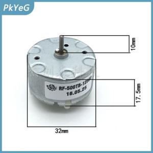 PkYeG 1 chiếc RF500TB-12560 Mabuchi động cơ máy phun động cơ DC 1.5V 6V 12V 4600RPM 32mm