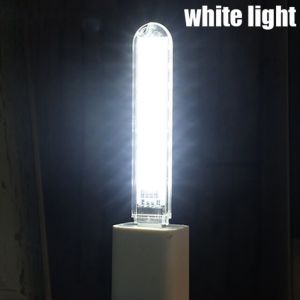 Portable Mini 8led USB Nightlight Warm White Bedroom Bedside Table Lamp Is Suitable for Pc Laptop Mobile Power Supply