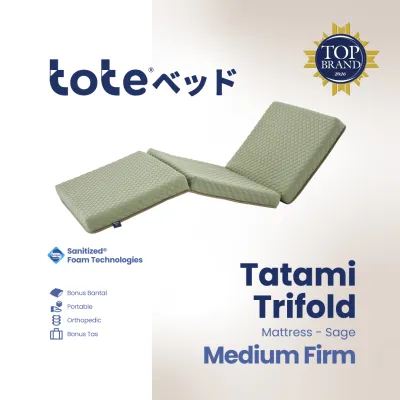 Tote Tatami Trifold | Kasur Lantai Portable Lipat Tiga