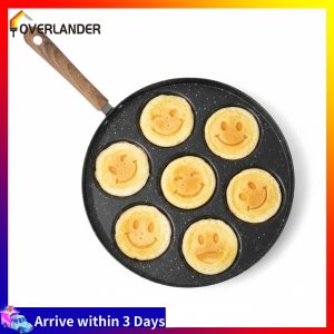 【Fast Shipping】 Nonstick Egg Pan with 7 Holes for Perfectly Fried Eggs and Pancakes Easy to Clean and Suitable for All Cooktops