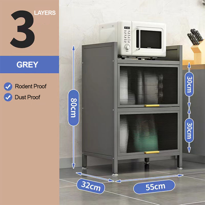 Chostel Kr070 Multipurpose Cabinet Cupboard Household Kitchen Storage