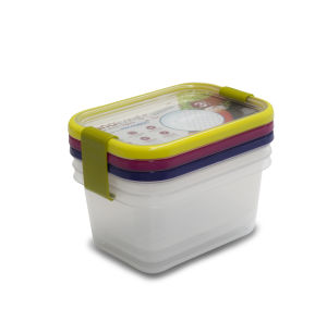 Omada Sanaliving -Microban®️ Antibacterial Food container 0.5L x 3 ( Exclusive Distributor )