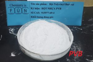 Bột nhựa PVB (Polyvinyl Butyral) - Dùng cho pha keo sơn và thủy tinh keo các loại khác # bột nhựa vá