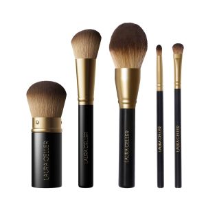 LAURA GELLER NEW YORK Cosmetic Professional Makeup Brushes - Cruelty-Free - 05 Full Face Brush Set 5pc