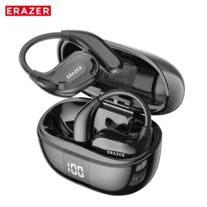 Lenovo ERAZER XT66-PRO AI Real-Time Translation Earbuds | Bluetooth 5.4 LED Screen Business Headphones with Mic IPX5 Waterproof