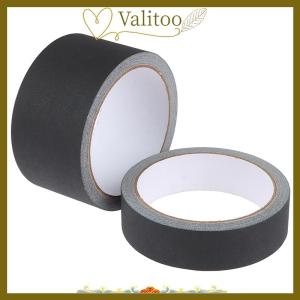 [Valitoo] Black Gaffer Tape No Residue Non-Reflective Easy Tear Book Repair Tape Matte