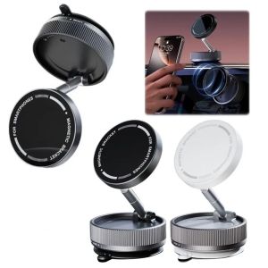 DOUBLEL Anti-Shake Car ic Phone Holder Strong ic 360 Degrees Rotation Suction Cup Car Mount Universal Non-slip Foldable Car Phone Holder Car Interior Accessories