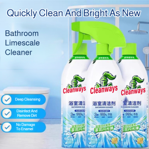 🌼Camellia Bathroom Cleaner Glass Bathroom Descaling Cleaning Tile Strong Decontamination Bathroom Bathtub Water Stain Removal山茶花多功能浴室清洁剂