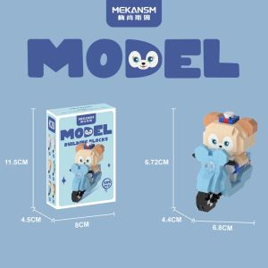 Blok Binaan🧸 Building Block Mini Cartoon Block Education DIY Blok Mainan DIY Kartun