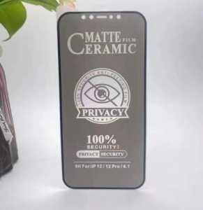 Tempered Glass Ceramic Matte Anti Spy IPH 12-12 PRO MAX-12 PRO-12 MINI-11-11 PRO MAX-11 PRO-XS MAX-XR-X-XS (BINTANG ACC)