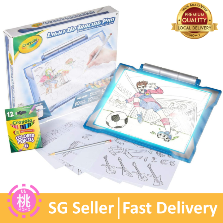 Tracing Sheets Crayola Light Up Tracing Pad Pink Crayola® Pink